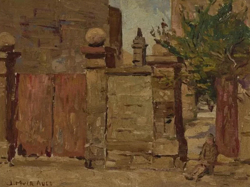 1879-James Muir Auld - Paesaggio urbano